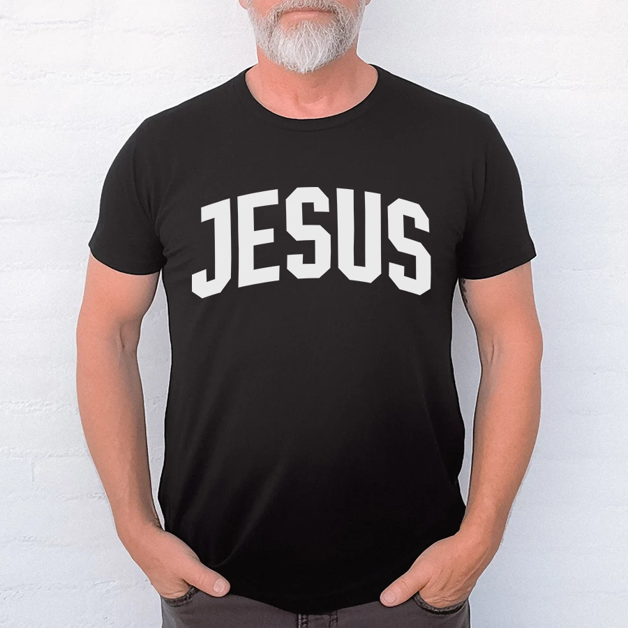 Jesus Men's Shirt - black color