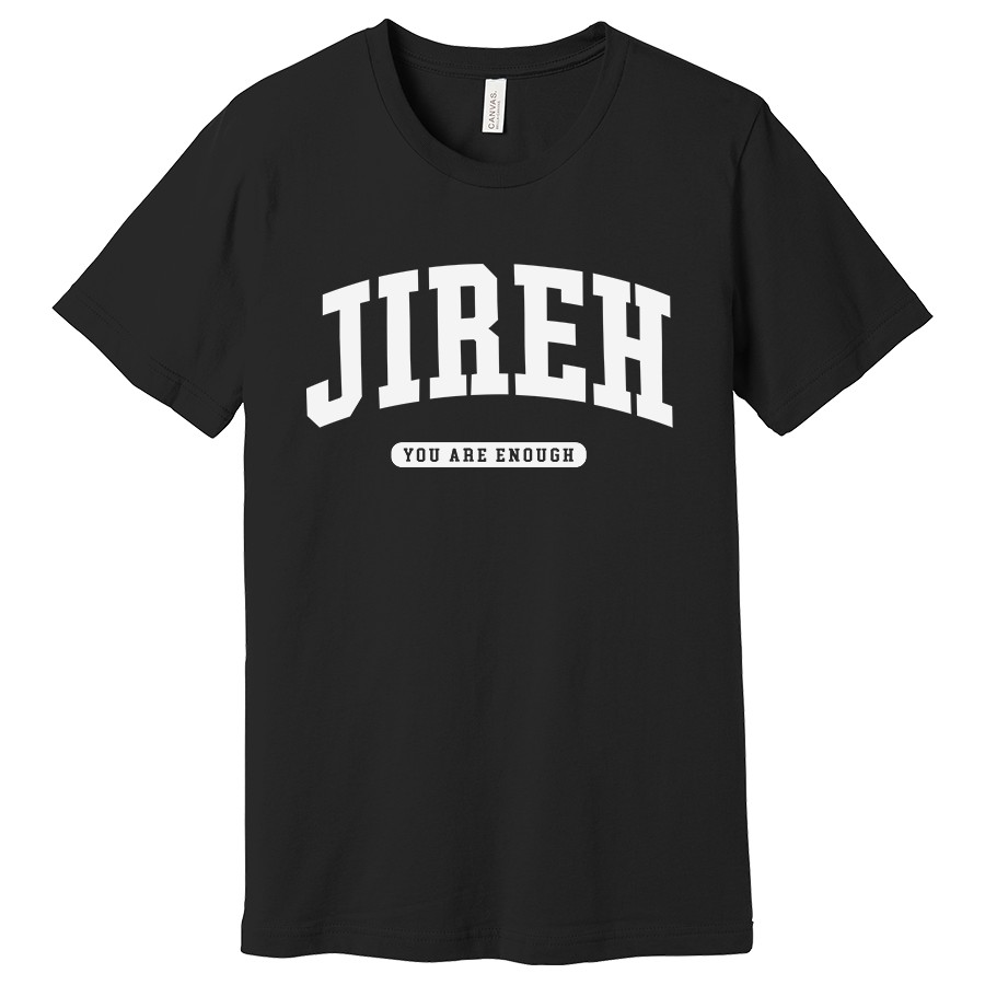Jireh You Are Enough Women's Shirt in black color
