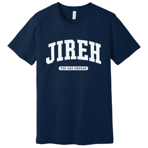 Jireh You Are Enough Women's Shirt in navy color